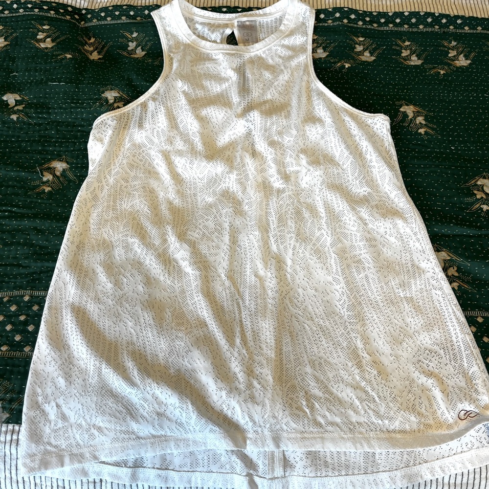 Calia by Carrie Underwood lacy/mesh Tank Top